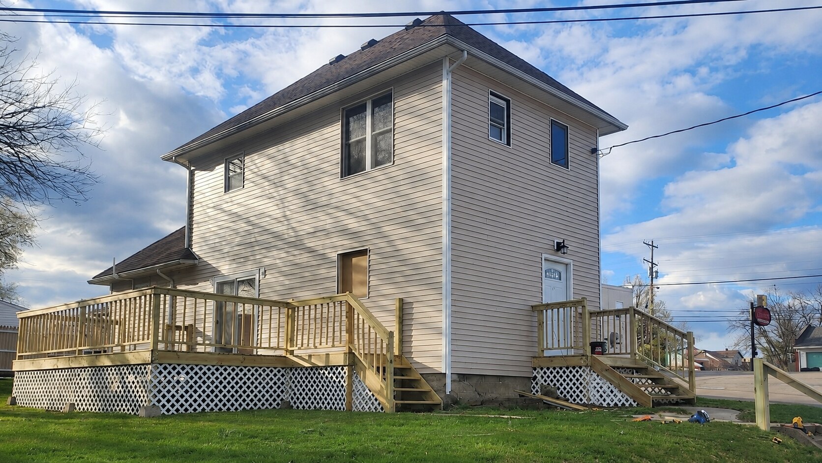 Finished exterior property improvement by Julio's Remodeling & Cleaning